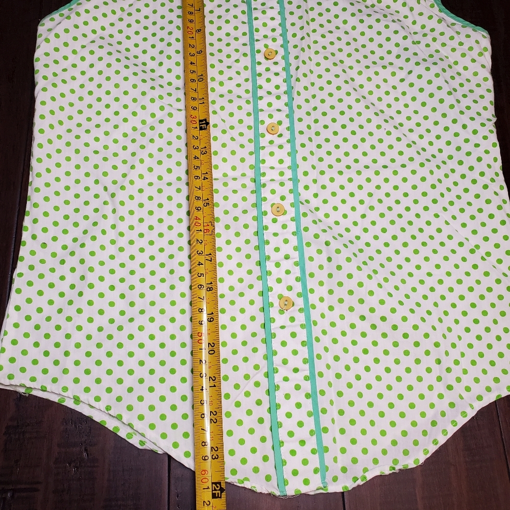 Permanent Press Vintage Button Down Top - image 6